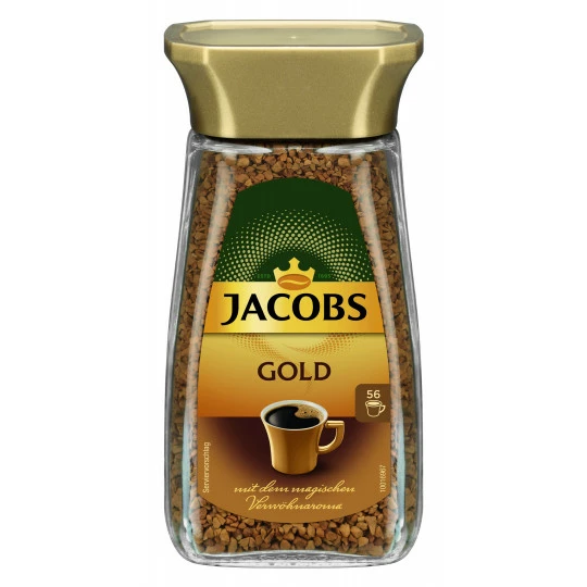 Jacobs Gold Instantkaffee 200G 1 Jacobs Gold Instantkaffee 200G