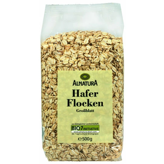 Alnatura Bio Haferflocken Großblatt 500G 1 Alnatura Bio Haferflocken Großblatt 500G