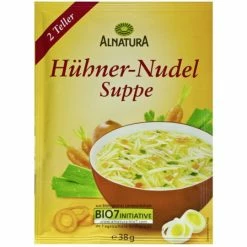 Alnatura Bio Hühner-Nudel-Suppe 38G