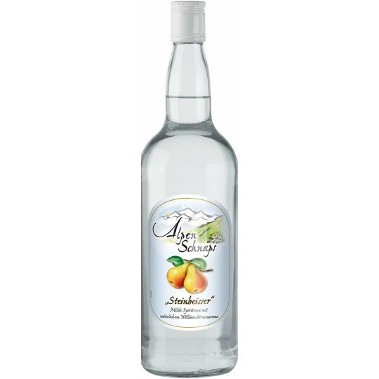 Alpenschnaps Williamsbirne 1L 1 Alpenschnaps Williamsbirne 1L
