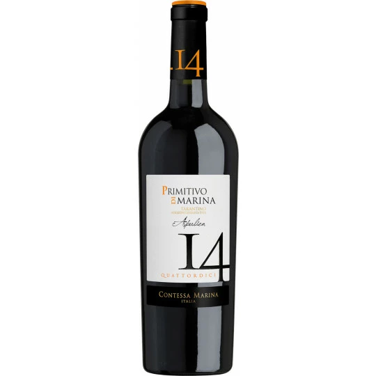 Contessa Marina Primitivo Di Marina IGT 0,75L 1 Contessa Marina Primitivo Di Marina IGT 0,75L