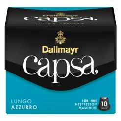 Dallmayr Capsa Lungo Azzurro Intensität 8 Kaffeekapseln 10ST 56G