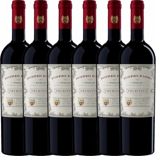 Doppio Passo Primitivo Puglia IGT 6x0,75l KARTON 1 Doppio Passo Primitivo Puglia IGT 6x0,75l KARTON