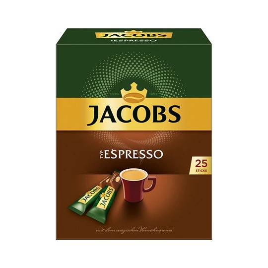 Jacobs Typ Espresso Sticks 25x 1,8G 1 Jacobs Typ Espresso Sticks 25x 1,8G