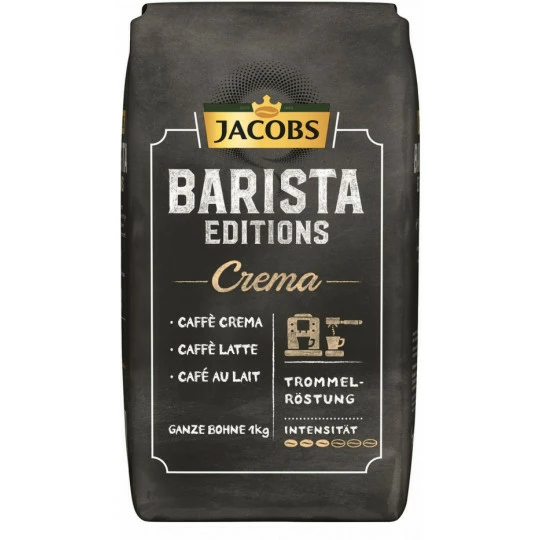 Jacobs Barista Editions Crema Bohne 1kg 1 Jacobs Barista Editions Crema Bohne 1kg