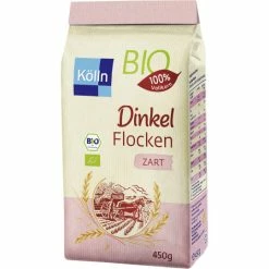 Kölln Bio Dinkelkorn Flocken Zart 450G