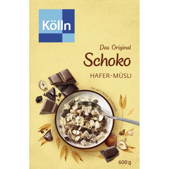 Kölln Müsli Schoko 600G 1 Kölln Müsli Schoko 600G