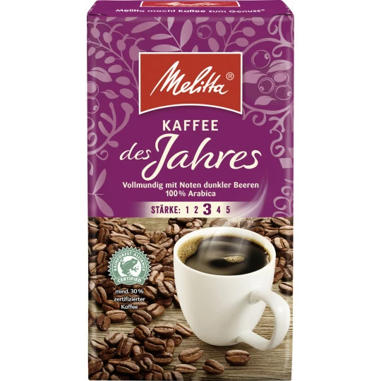 Melitta Kaffee Des Jahres 500G 1 Melitta Kaffee Des Jahres 500G