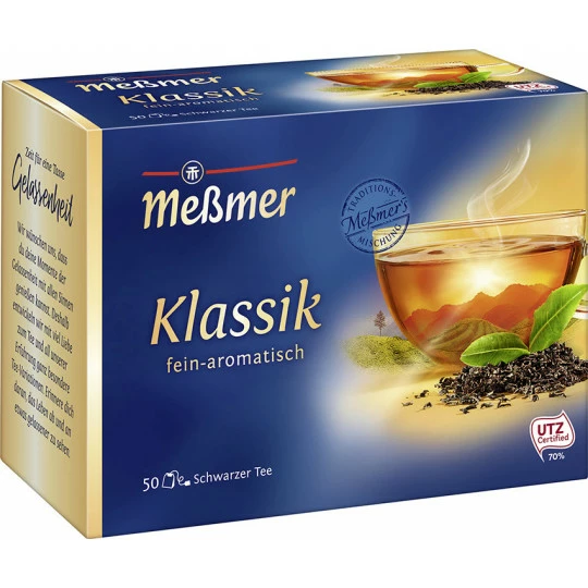 Meßmer Tee Klassik Schwarztee 50ST 87,5G 1 Meßmer Tee Klassik Schwarztee 50ST 87,5G