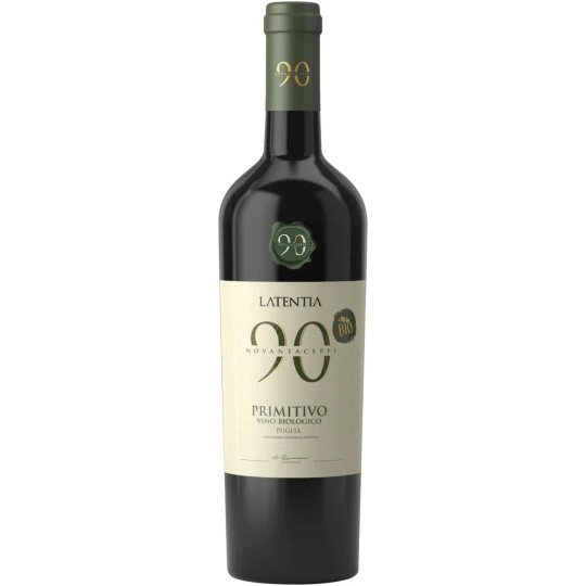 Novantaceppi Bio Primitivo Puglia 0,75L 1 Novantaceppi Bio Primitivo Puglia 0,75L